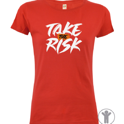 CAMISETA TAKE RISK 100% ALGODÓN
