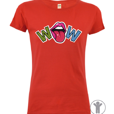 CAMISETA WOW 100% ALGODÓN