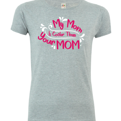 CAMISETA MOM COOLER 100% ALGODÓN