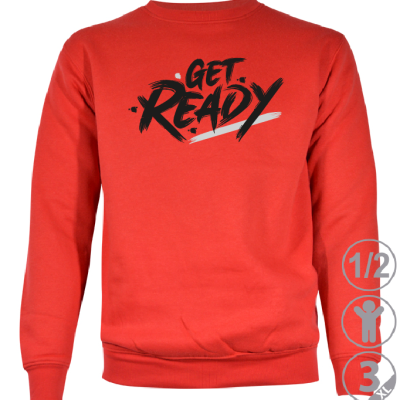 SUDADERA GET READY