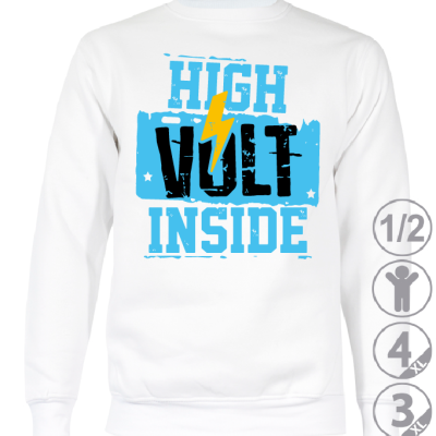 SUDADERA JUVENIL HIGH VOLT INSIDE
