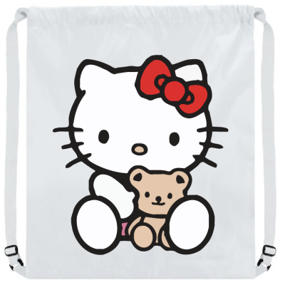 MOCHILA EXTRA GRANDE DOBLE CINTA AJUSTABLE HELLO KITTY_01