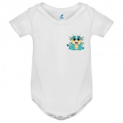 BODY BEBÉ DRAGON 100% ALGODÓN