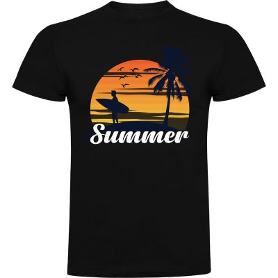 CAMISETA JUVENIL SUMMER 100% ALGODÓN