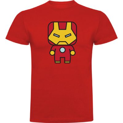 CAMISETA JUVENIL IRON MAN 100% ALGODÓN