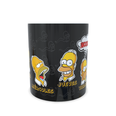 TAZA HOMER DIAS DE LA SEMANA