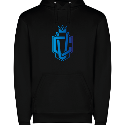 SUDADERA CON CAPUCHA CV_07 BLUE