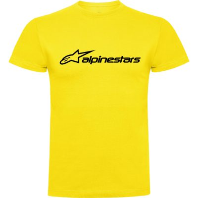 CAMISETA ADULTO ALPINESTAR 100% ALGODÓN
